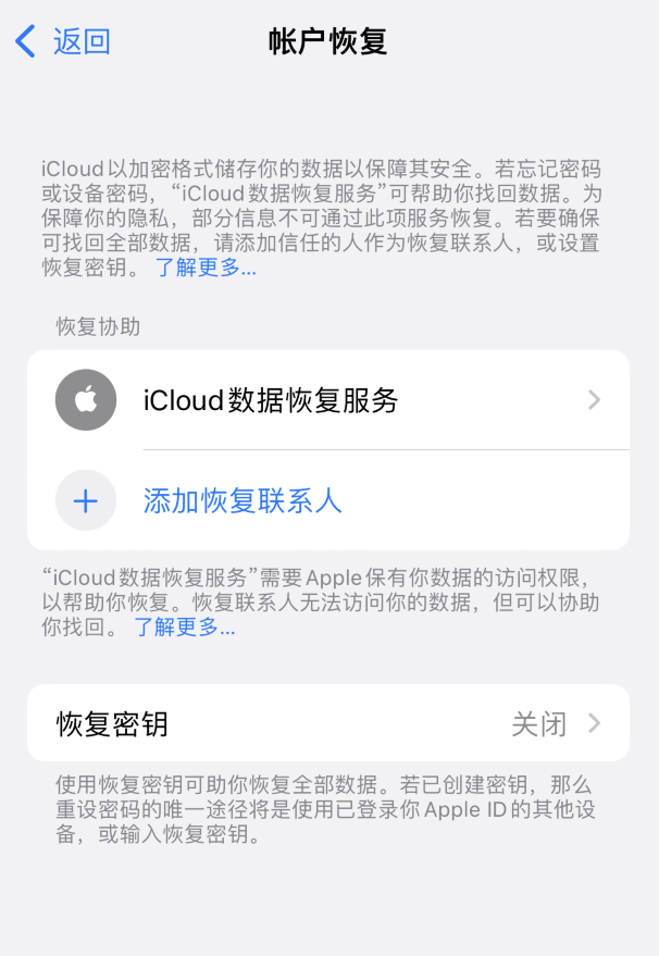 高石碑镇苹果维修如何避免被他人利用该密钥锁定AppleID帐户 